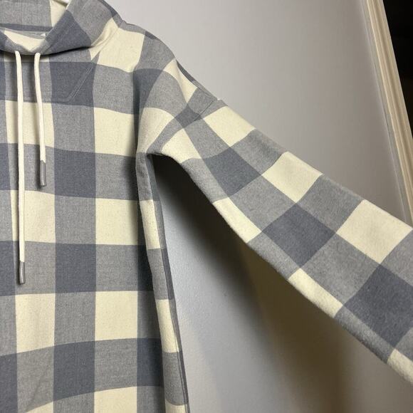 Vineyard Vines White Gray Funnel Neck Pullover Sweatshirt Womens Sz S - Picture 6 of 15